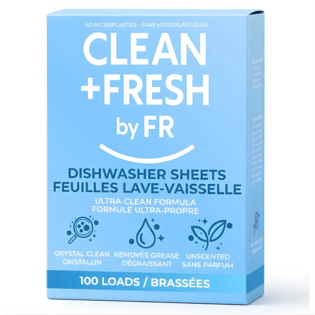 Dishwasher Detergent Sheets 100 Loads (USA)