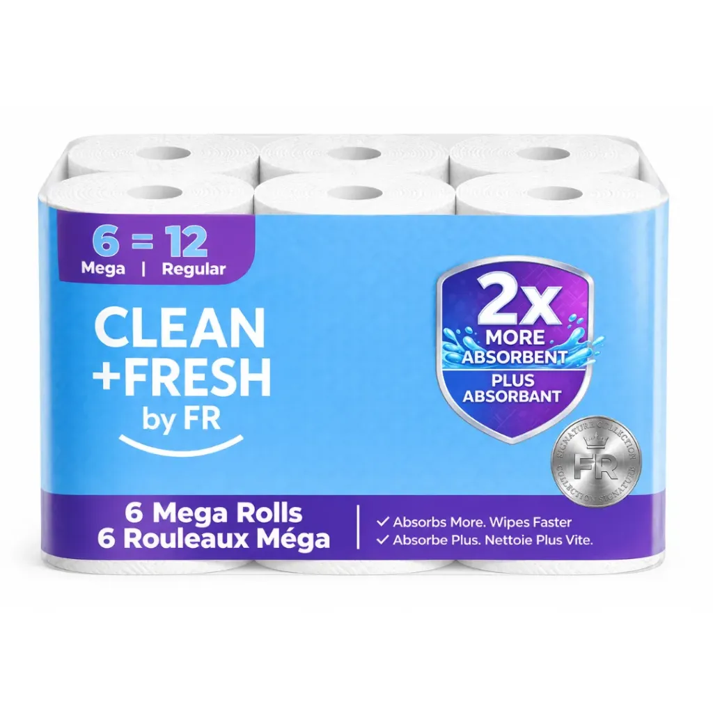 Paper Towels 6 Pack(Case of 20)(USA)