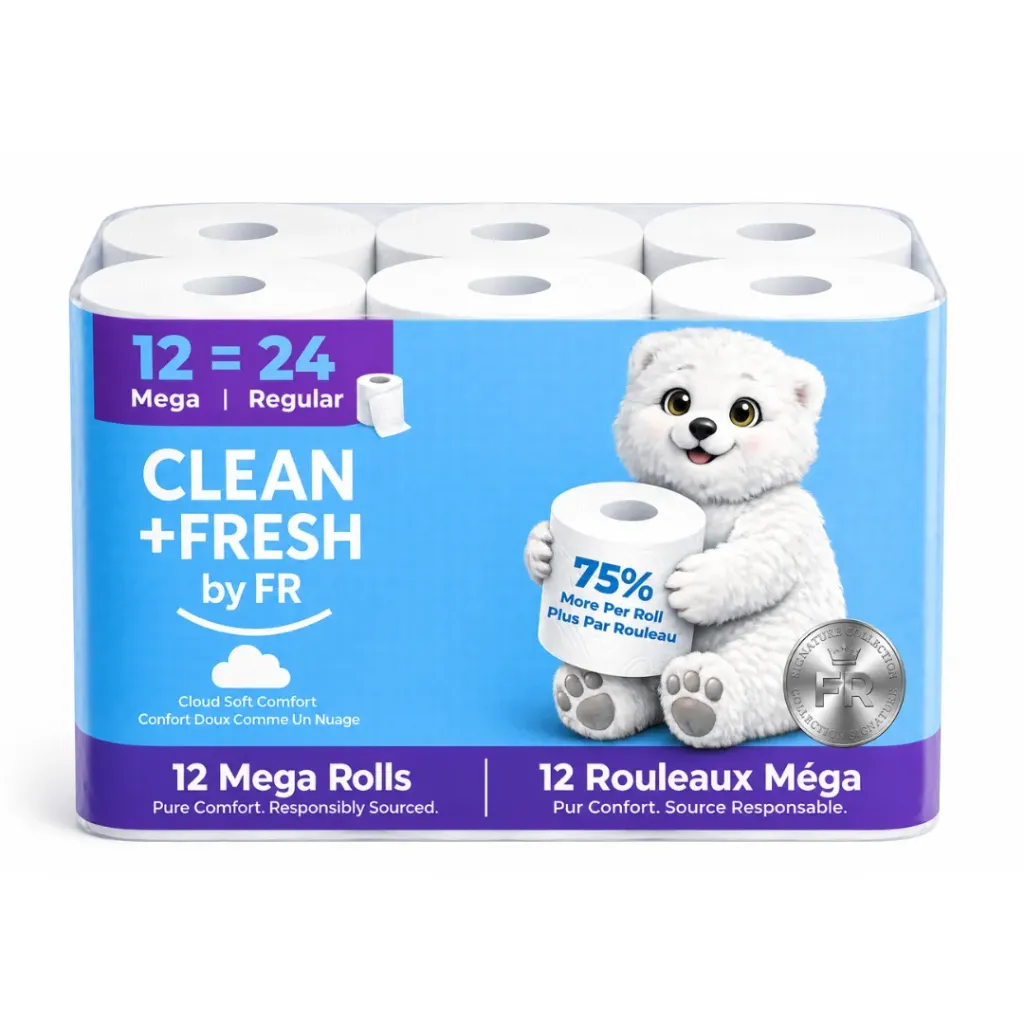 Toilet Paper 12 Pack (Case of 20)(USA)