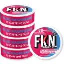 FKN Caffeine Gum (Blue Raspberry) 80MG (Sleeve of 20) (USA)