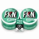 FKN Caffeine Gum (Spearmint Surge) 80MG (Sleeve of 10) (USA) (Twin Pack)